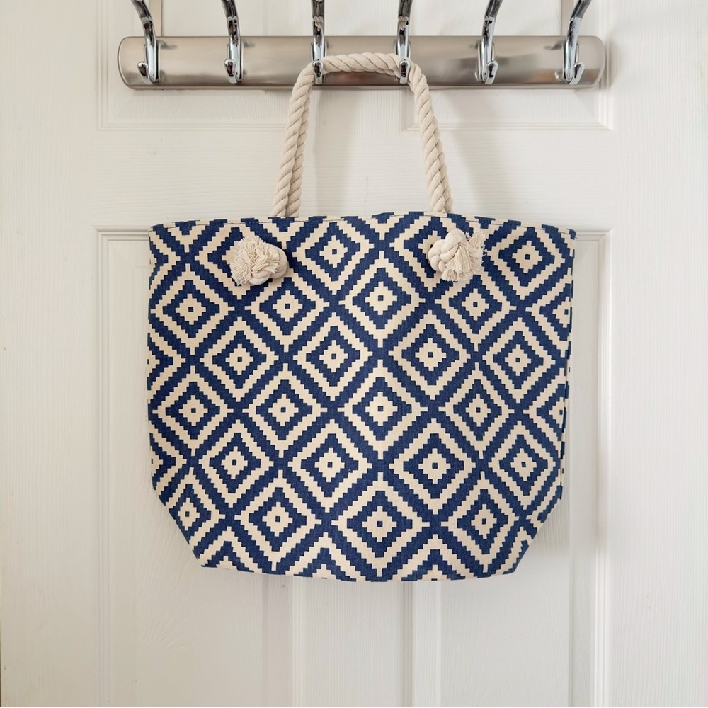Summer & Rose Geometric Tote Bag